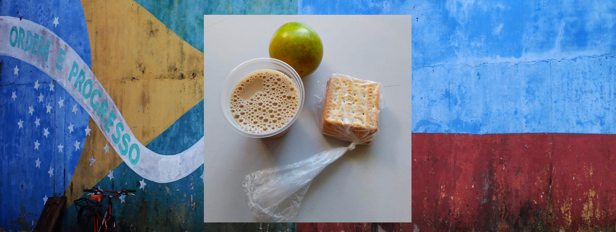 A prefeitura de Belém (PA) paga 13 reais neste café da manhã em abrigo para indígenas